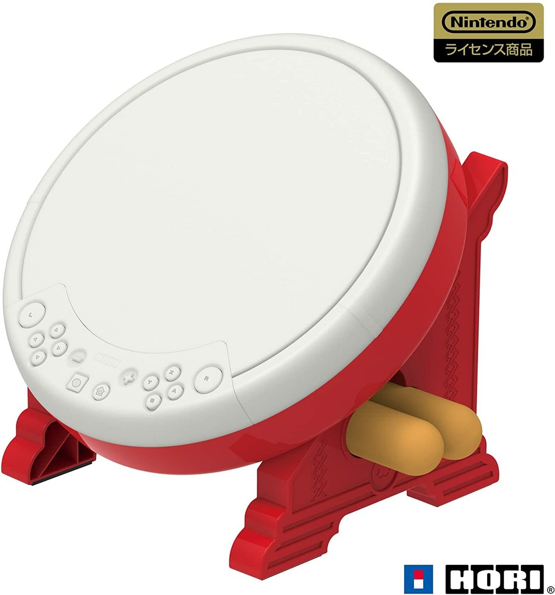Nintendo Switch HORI TAIKO NO TATSUJIN Drum & BACHI Set for Switch