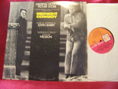 Soundtrack Midnight Cowboy    Dustin Hoffman   US United Artists  LP