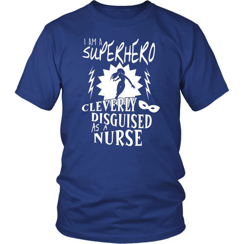 Superhero Nurse Medicine Career Unisex 