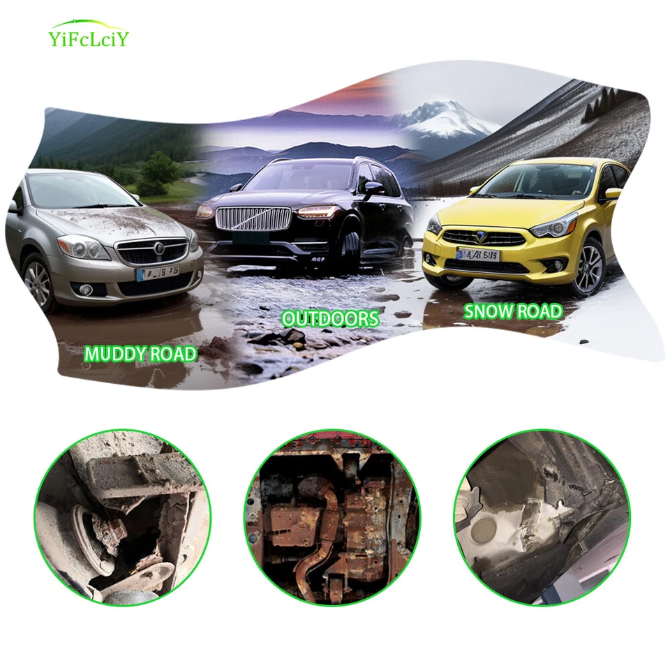 Engine Skid Plate For 2009-2012 Toyota RAV4 Under Splash Shield Heavy Duty Foto 3 de 4