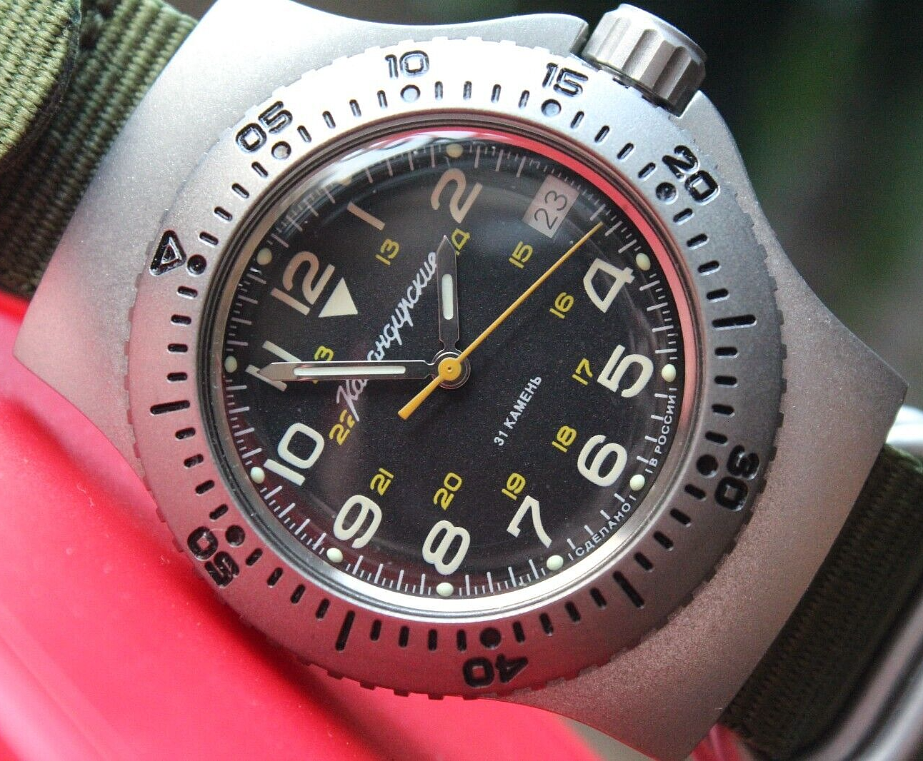 Vostok Komandirskie Automatic Mechanical Wristwatch 280683