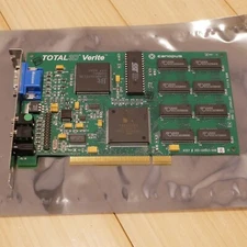 Canopus Total3D Verite Rendition V1000L-P 4MB T3D-V10L Video Card - Tested 01