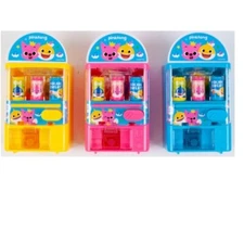 Pinkfong Baby Shark Family Vending Machine mini Toy 62*45*114mm 3 Colors Set