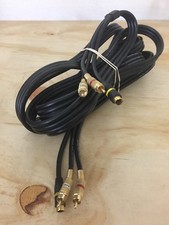 10ft RCA High Performance Digital Stereo Audio S-ViDeo Cable Gold Tip