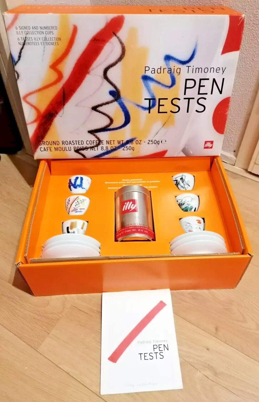 Illy Art Collection 2004 Pen Test Design Padraig Timoney - EXPRESSO/COFFEE