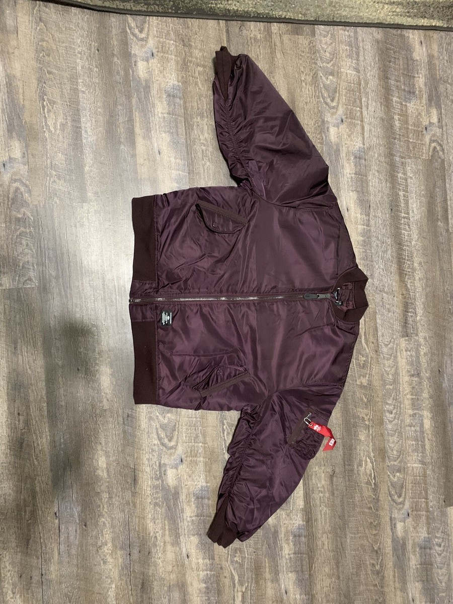 Alpha Industries Womens Oversized MA-1 Mod Flight Jacket