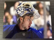 JONAS GUSTAVSSON TORONTO MAPLE LEAFS NHL Signed Autographed 8x10 Photo A