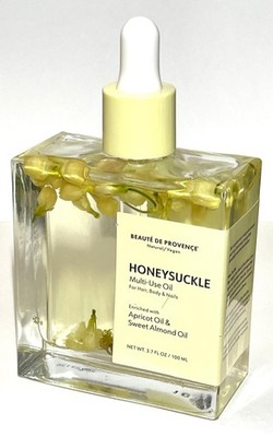 Honeysuckle Multi-use Oil for Hair, Body & Nails  w Apricot & Sweet Almond Oil