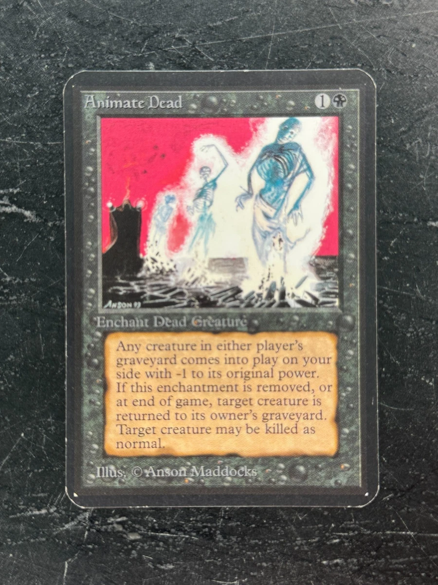 Magic: The Gathering Black Limited Edition-Alpha Individual