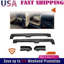 New Rocker Panel Cab Corner Kit Crew Cab For 07-13 Chevy Silverado GMC US