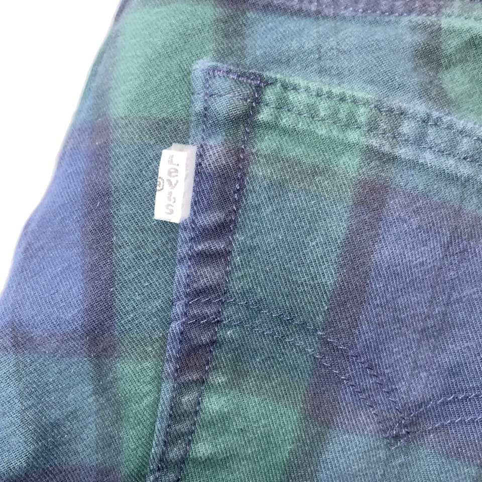 Levi's 511 Denim Tartan Plaid Jeans Unisex Sz 30X30 Unique Holiday Ugly Xmas - Image 4 of 4