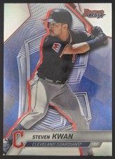 2025 Bowman's Best Steven Kwan #61 Refractor Guardians