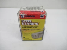 C.H. Hanson 20601 , 9 Pc , 3/8" Number Standard Stamp Set , 0-9