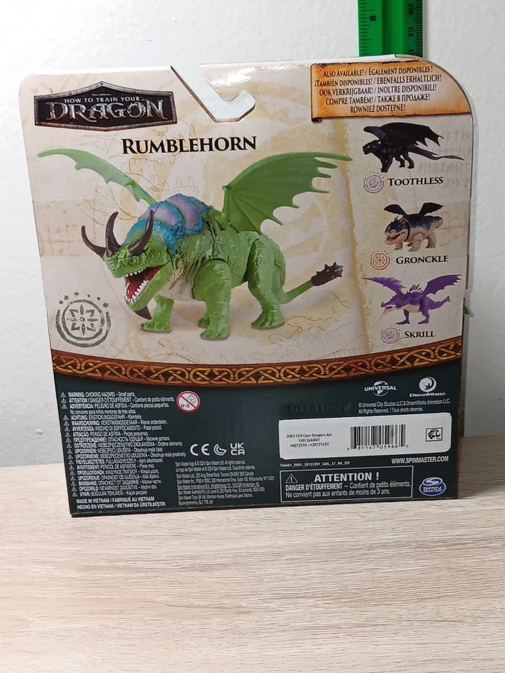 *FREE SHIP* 9" RUMBLEHORN Deluxe Articulated How To Train Your Dragon Toothless - Image 4 of 4
