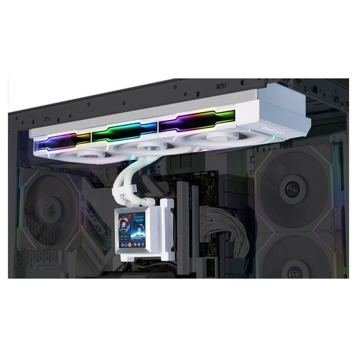 Lian Li Hydroshift 360mm TL AIO CPU Cooler White - Picture 3 of 5
