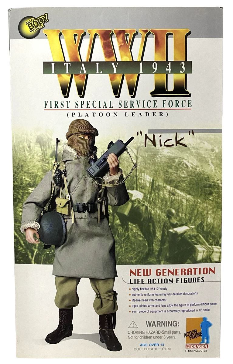Dragon 70135 1/6 WWII First Special Service Force Nick 12 Inch