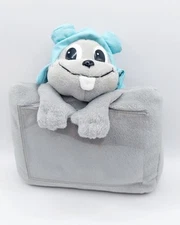 Nostalgic and Rare Vintage 1999 Stuffins Rocky Bean Bag 4 x 6 Photo Holder