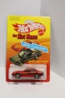 Vintage 1982 Hot Wheels Car Turbo Mustang Cobra Red The Hot Ones Wheels Gold