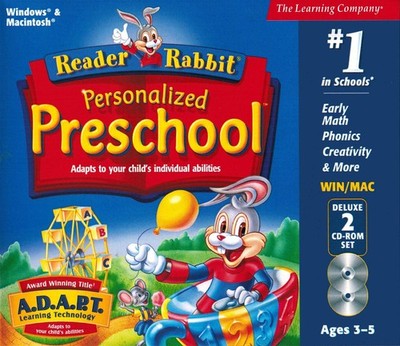 Reader Rabbit Personalized Preschool Deluxe (2 CD-ROM Set