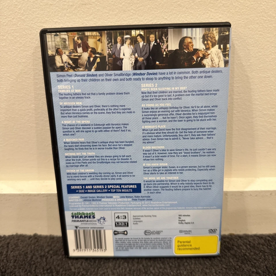 Never The Twain | The Complete Series | Seasons 1 & 2 DVD TV Series Region 4 - Image 2 of 4