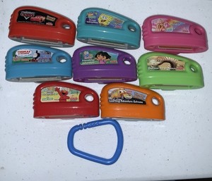 FISHER PRICE Smart Cycle Cartridge Lot of 8 Games Thomas Cars Dora SpongeBob Etc