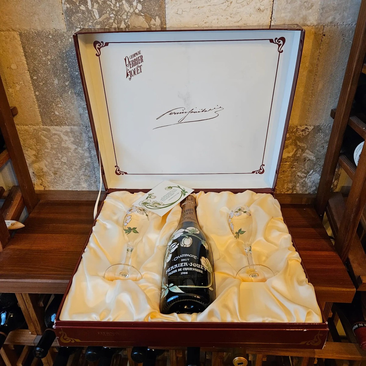 1988 Perrier-Jouet Belle Epoque - Fleur de Champagne in Gift Box w