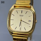 Seiko Chariot 5932-5190 SGP Gold Qz Mens Watch Vintage 1980 【N Mint】 US Stock