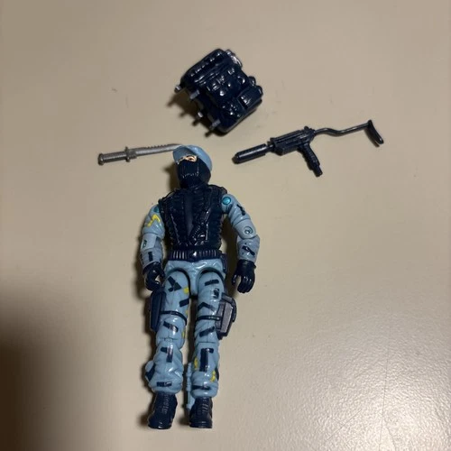 HASBRO VTG GI JOE 1988 SHOCKWAVE V1 NEAR COMPLETE C8 ACTION FIGURE