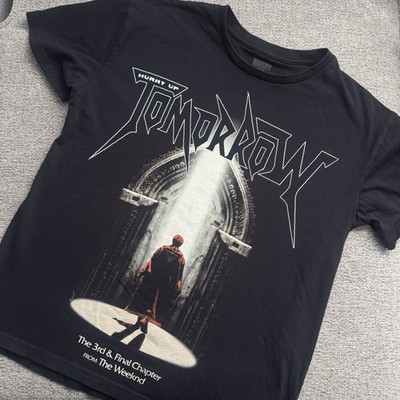 The Weeknd black Hurry Up Tomorrow T-shirt Size L #theweeknd #concerttee