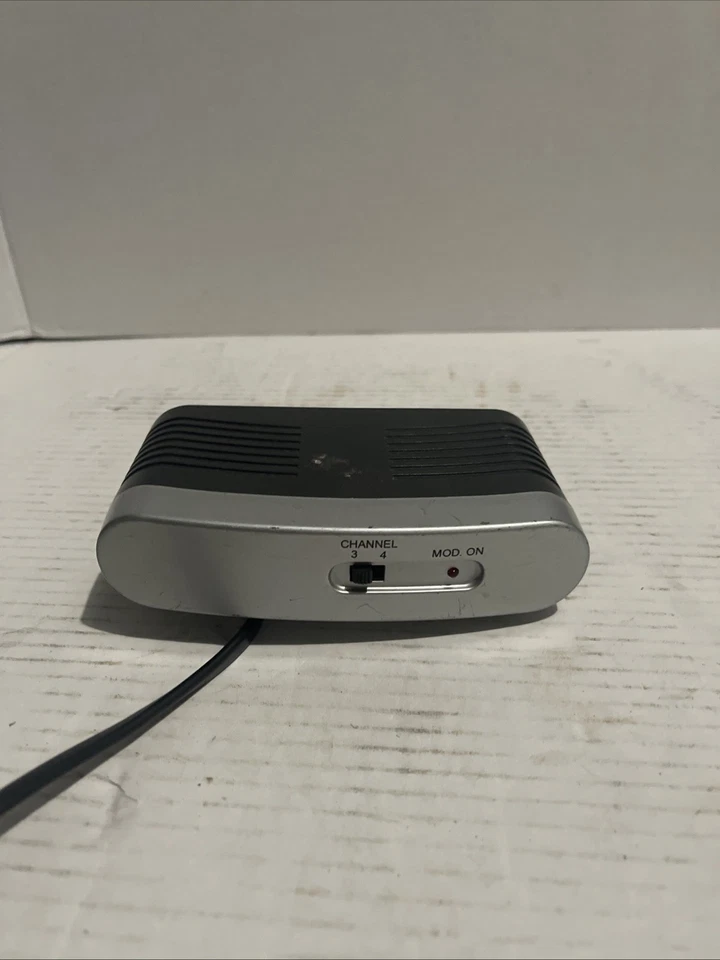 Philips RF MODULATOR Box Video RCA to RF Converter PH61159 Channel 3,4 Coaxial - Image 2 of 4