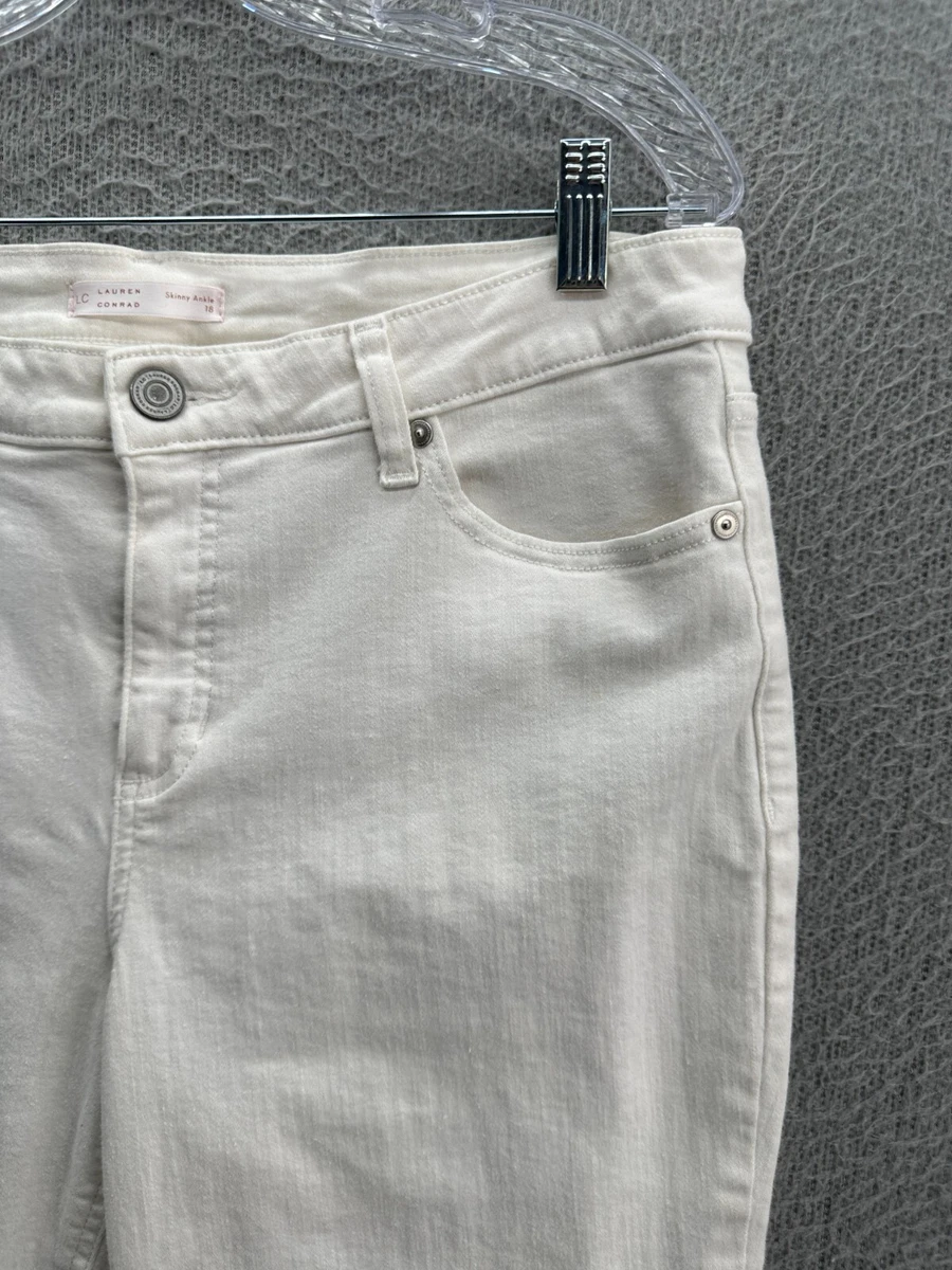 Lauren conrad top white jeans
