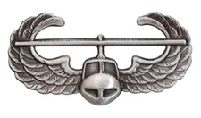 US Army Air Assault Insignia Wings Lapel Hat Pin Badge Oxidized