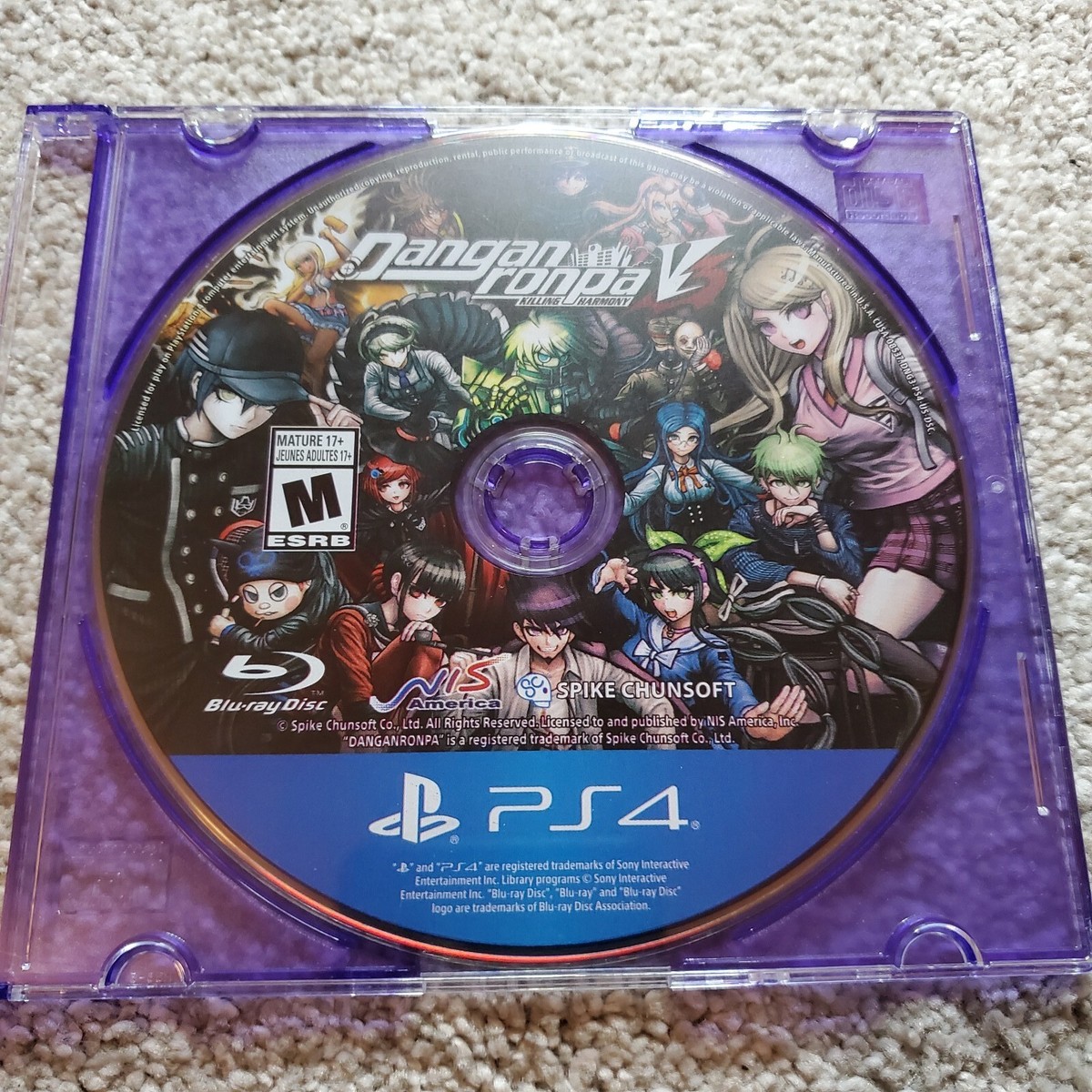 Danganronpa V3: Killing Harmony PS4 Sony PlayStation 4 DISC ONLY