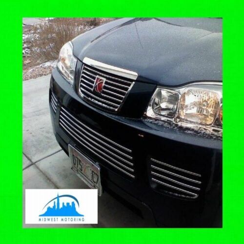 2006-2007 SATURN VUE CHROME TRIM FOR UPPER/LOWER GRILL GRILLE W/5YR WARRANTY - Picture 1 of 6