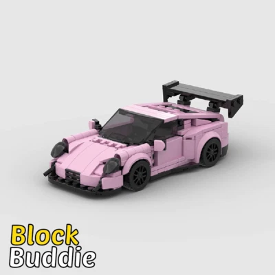 BRICK Porsche GT3 RS GT2 RS Sport MOC Auto Car Rennwagen - Klemmbausteine Geschenk