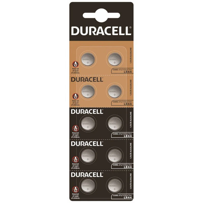 40 Batterie Pile DURACELL LR44 A76 L1154 AG13 RW82 303/357-1W 904 - Foto 4