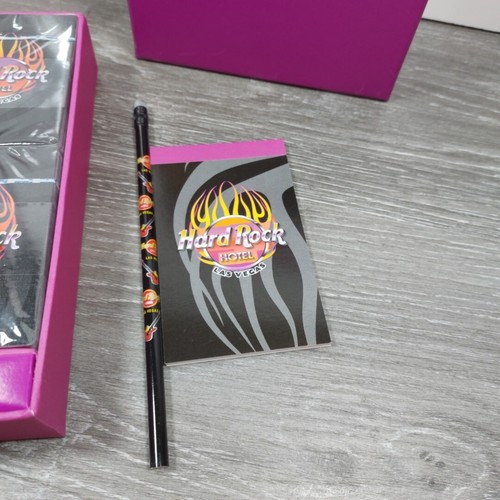 Caja de juego de casino Hard Rock Hotel Las Vegas - Cartas y dados + Lápiz de coleccionista ✏️ - Imagen 3 de 11