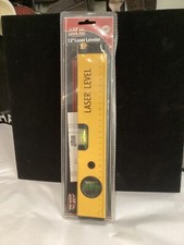 NEW SEALED NEVER OPEN SOLID 12" LASER LEVELER MUST SEE NR