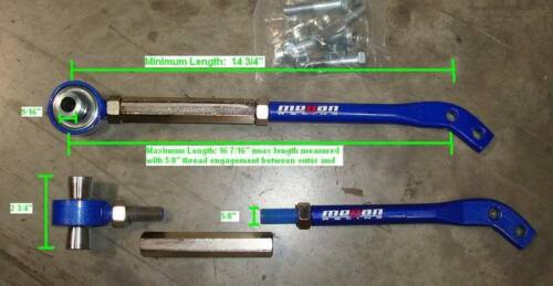 MEGAN 2pc Front Tension Rod Arm MR2 MR-2 93-99 *Production Jan 92 after* - Picture 2 of 2