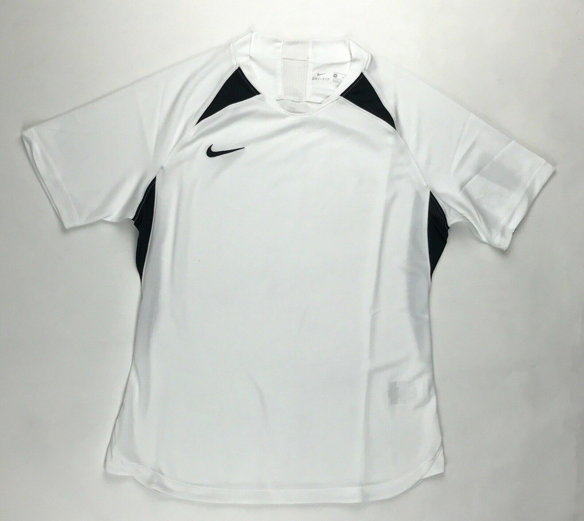 Nike US Legend Short Sleeve Soccer Jersey Women's M White Black