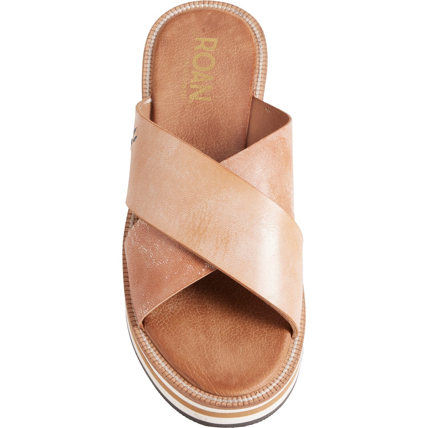 ROAN BY BED STU Women's Shout Leather Sandals (Pecan) Brand New!! eBay