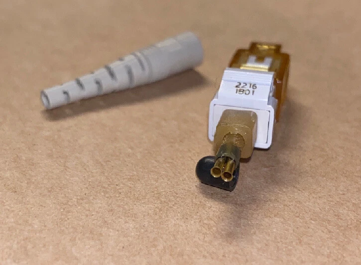 Leviton MT-RJ Fiber Optic Jack Frame-Station Connector 62.5, 49888-6SF (New!) - Image 4 of 4