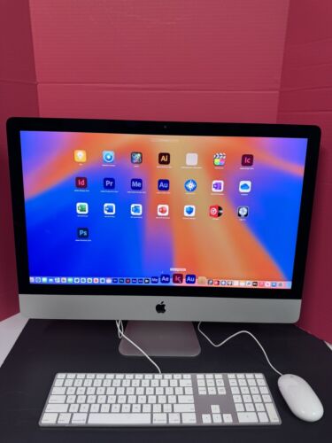 Apple iMac 27" Retina 5K 2017 i7 4.2GHz 32GB 512GBSSD RADEON-PRO-580 8GB Video - Picture 3 of 13