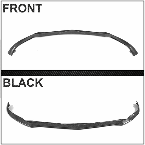 For Alfa Romeo Giulia Sport Sedan 2016-18 REAl Carbon Front Bumper Lip Spoiler - Bild 11 von 11