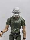 3d Printed CAPTAIN GRID IRON Head #1 1:18 3 3/4" GI Joe 25th Anniversary B74
