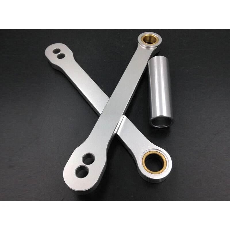 Eslabón de eslabones de bajada plateado para Honda CBR 600RR 2003-2006 CBR1000RR 2004-2007 F5 Foto 4 de 4