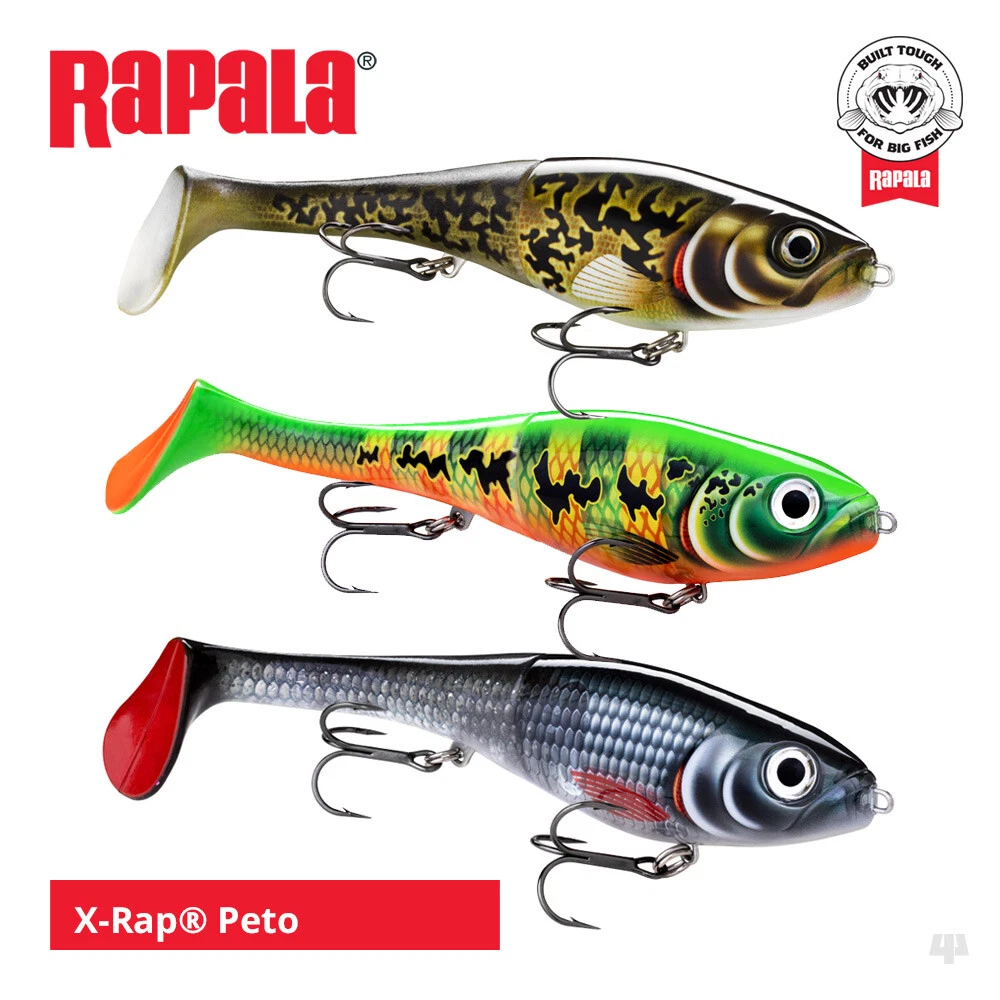 Rapala X-Rap Peto Lures - Pike Muskie Zander Catfish Predator Fishing  Tackle