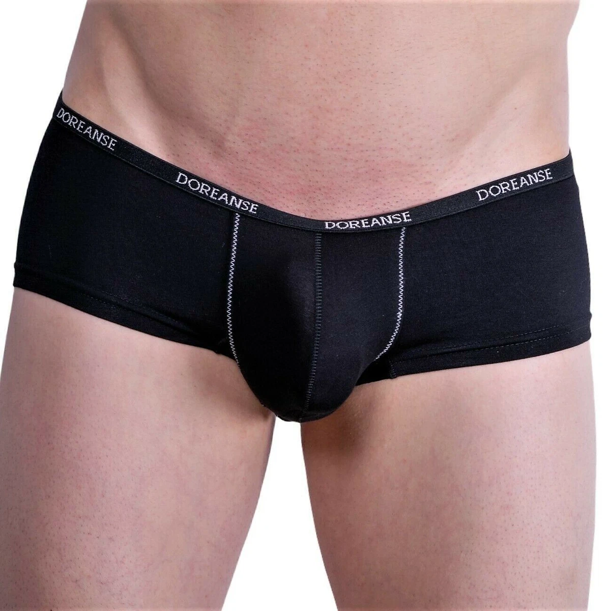 Mini shorty homme taille basse sale