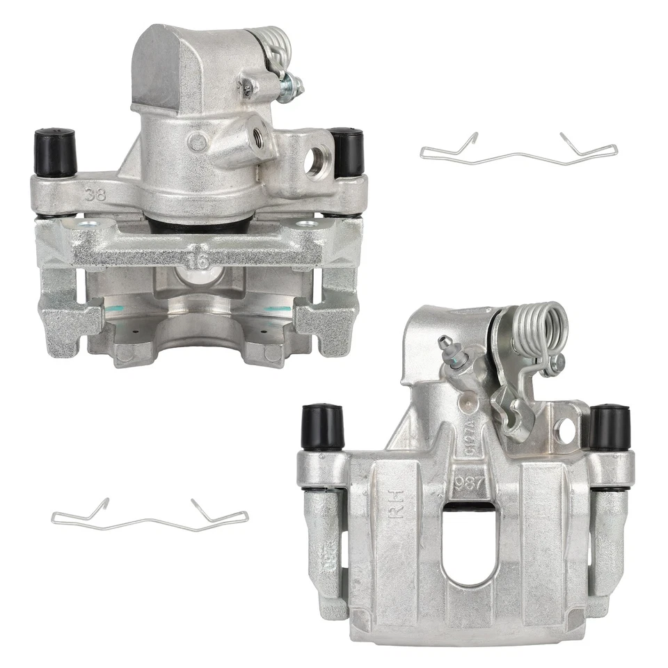Pinzas de freno traseras izquierda derecha 2 piezas para 2004-2008 Mazda 3 2008-2013 Volvo C30 Foto 4 de 4