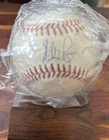 Nolan Ryan Signed Autographed Ball Official AL Baseball The Score Board Auth